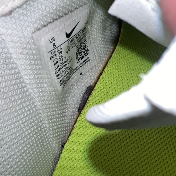 Nike Womens Air Force 1 Crater Sneakers Shoes White Size 8 - Picture 9 of 9